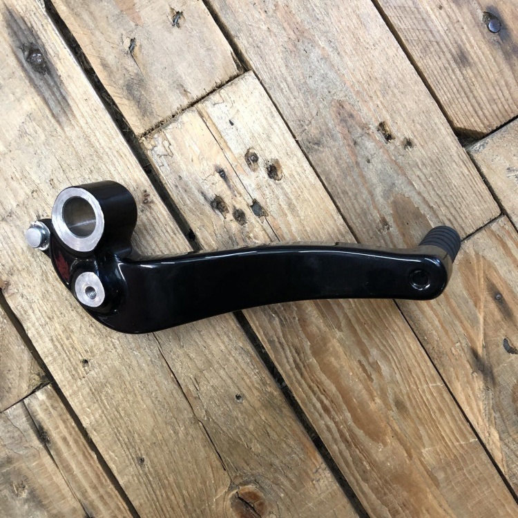 Indian Scout / Bobber / Rogue Rear Brake Pedal (gloss black)